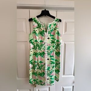 Crown and Ivy Women's Sleeveless Dress. Mint Floral. Size 14. NWT